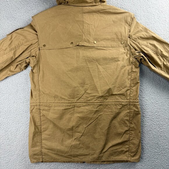 Barbour To Ki To Jacket Mens Medium M Brown Inaka Field Utility Military SAMPLE - Picture 3 of 12